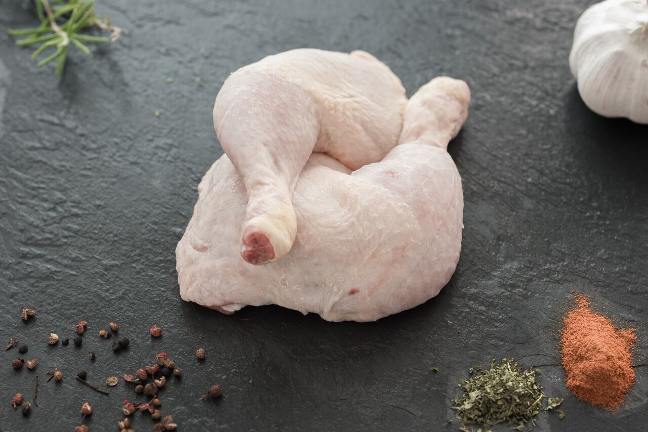 Cuisses de poulet surgelées