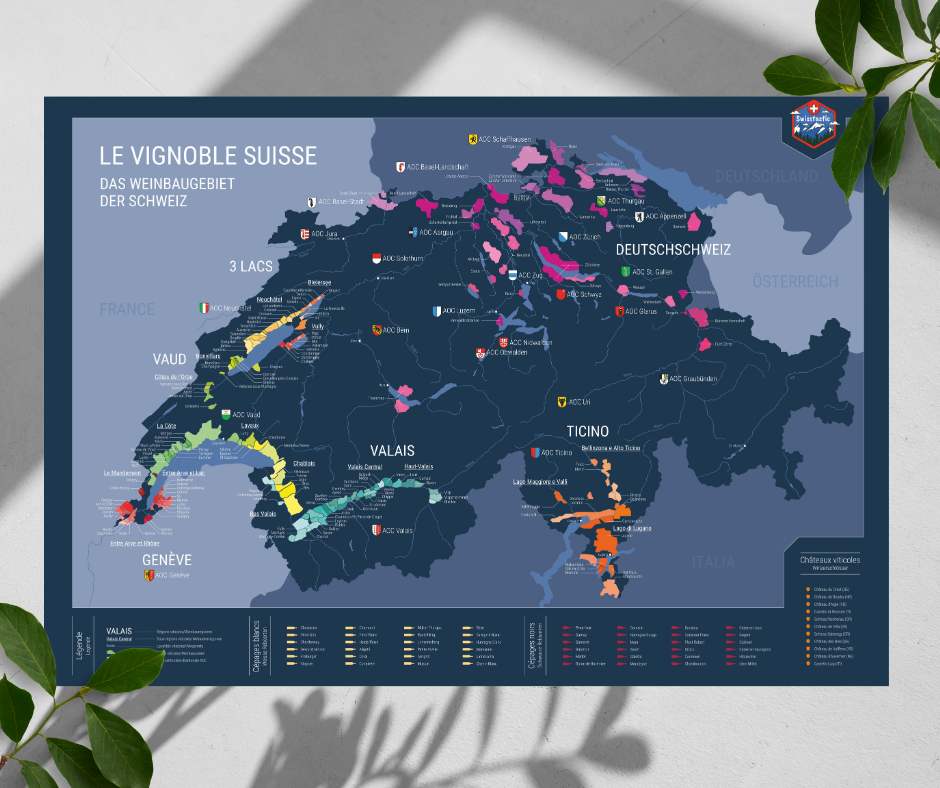 Carte à gratter du vignoble suisse – Image 4